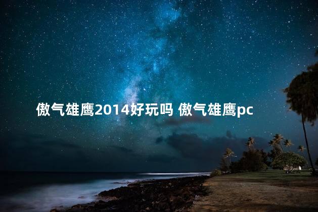 傲气雄鹰2014好玩吗 傲气雄鹰pc版